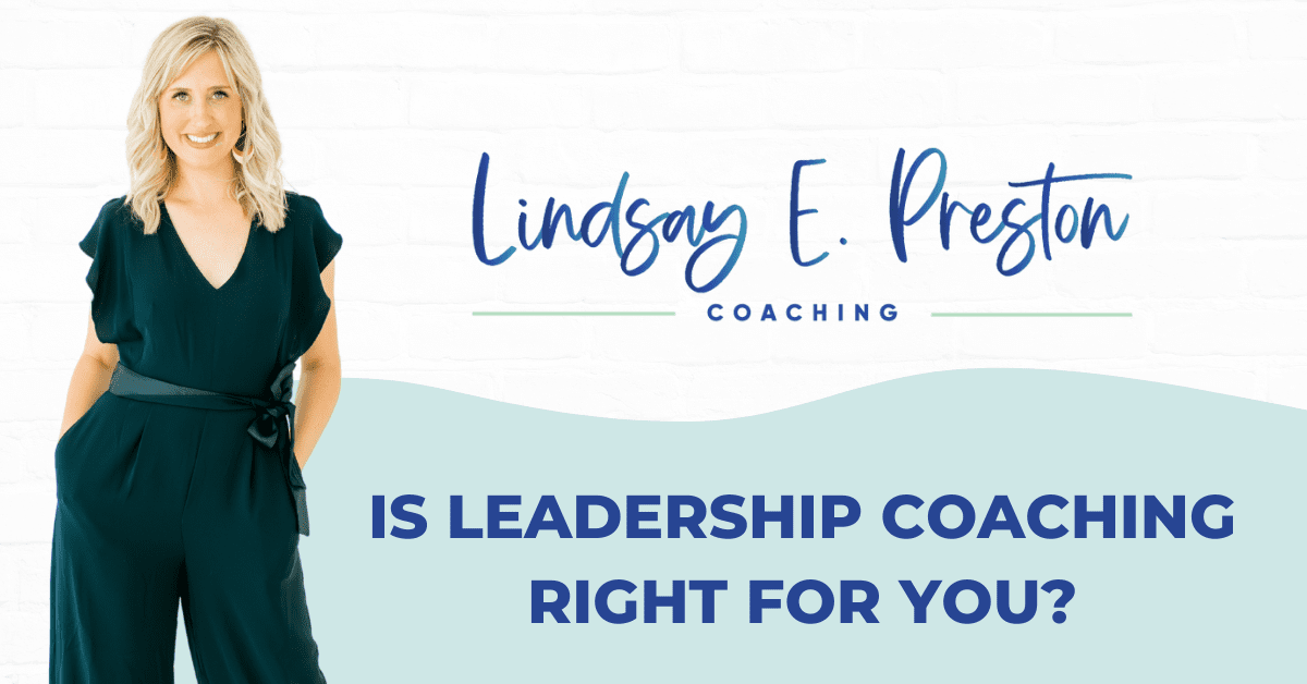 Leadership coaching vs. life coaching